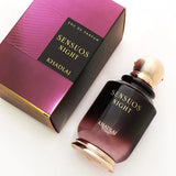 Sensuous Night 100ml Eau de Parfum by Khadlaj perfume bottle close up