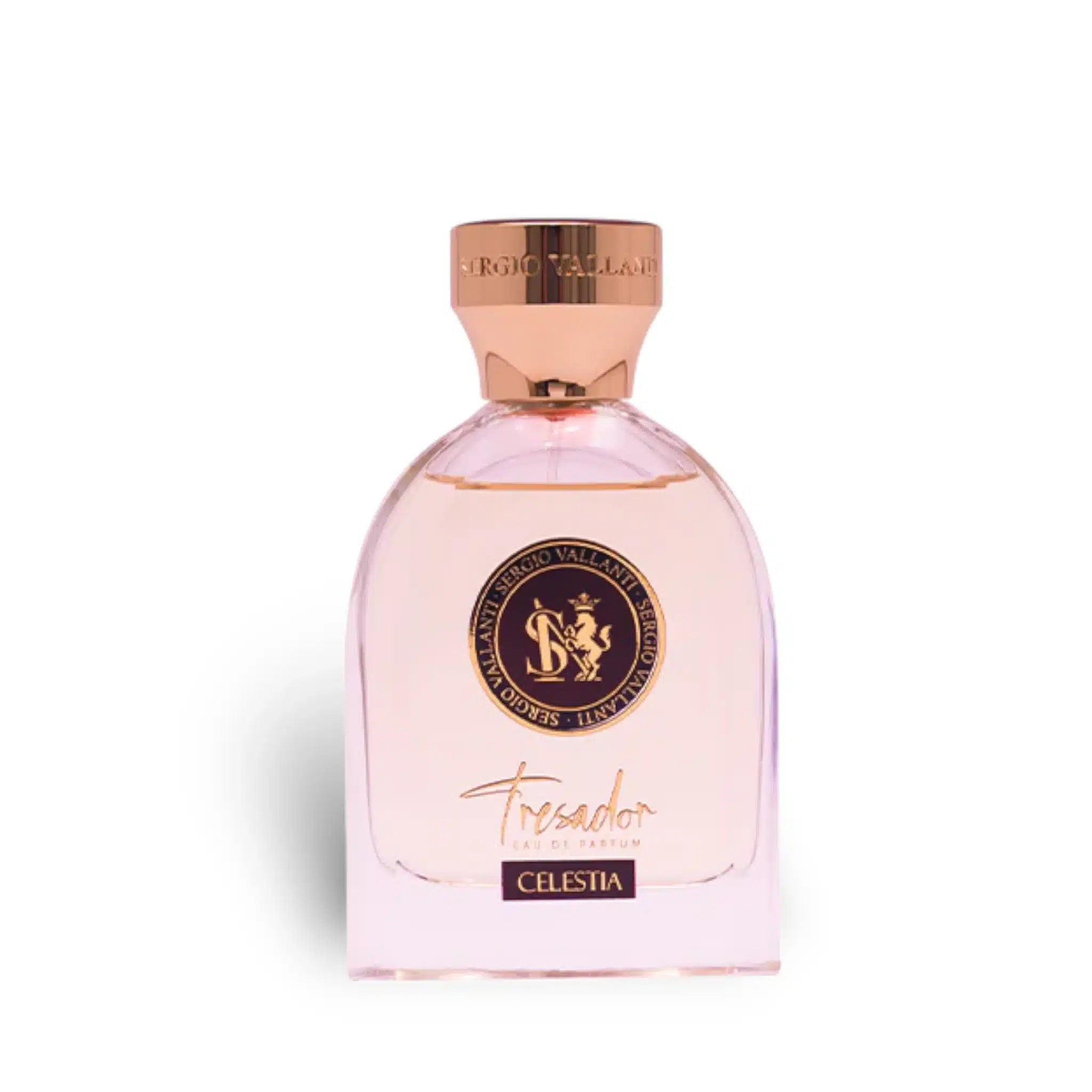 Sergio Vallanti Tresador Celestia 100ml Eau de Parfum by Dumont Paris fragrance bottle