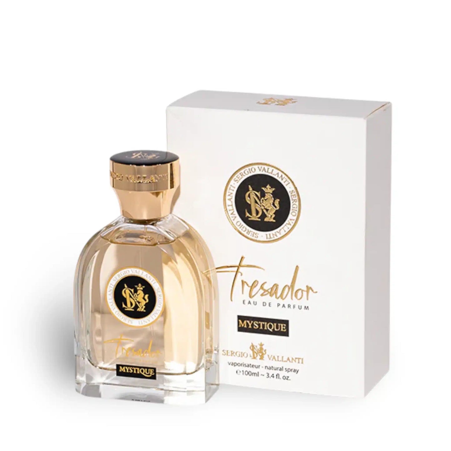 Sergio Vallanti Tresador Mystique 100ml Eau de Parfum by Dumont Paris fragrance bottle