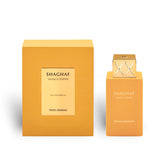 Shaghaf Vanilla Toffee 75ml Eau de Parfum by Swiss Arabian fragrance packaging front view