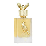 Shaheen Gold 100ml Eau de Parfum by Lattafa Pride fragrance packaging front view