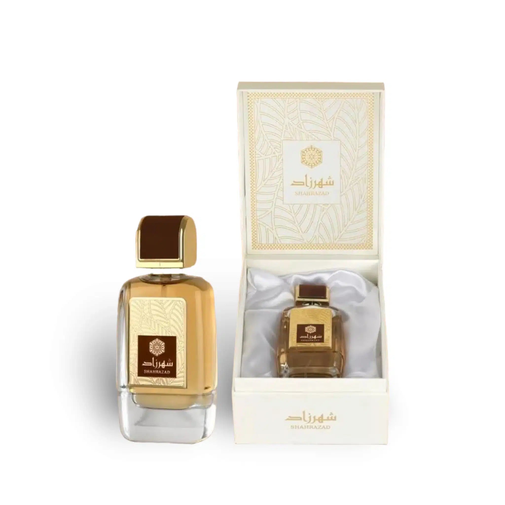 Shahrazad 100ml Eau de Parfum by Ard Al Zaafaran fragrance packaging front view