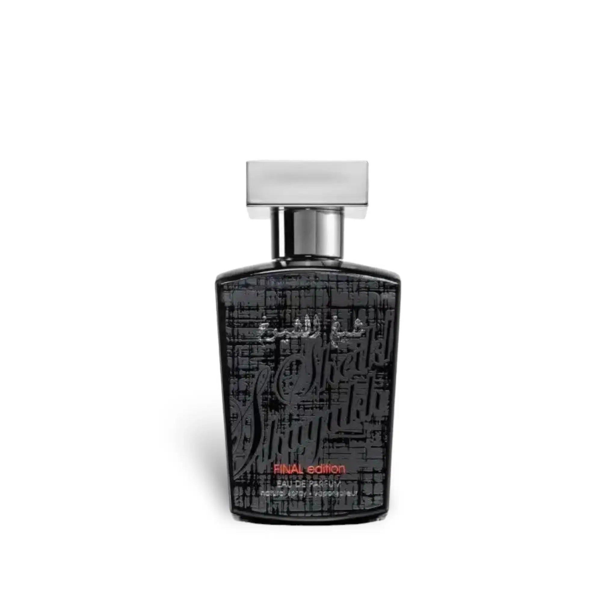 Sheikh Al Shuyukh Final Edition 100ml Eau de Parfum by Lattafa perfume bottle close up