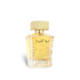 Sheikh Al Shuyukh Luxe Edition 100ml Eau de Parfum by Lattafa fragrance packaging front view
