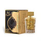 Sheikh Al Shuyukh Luxe Edition 100ml Eau de Parfum by Lattafa bottle and box