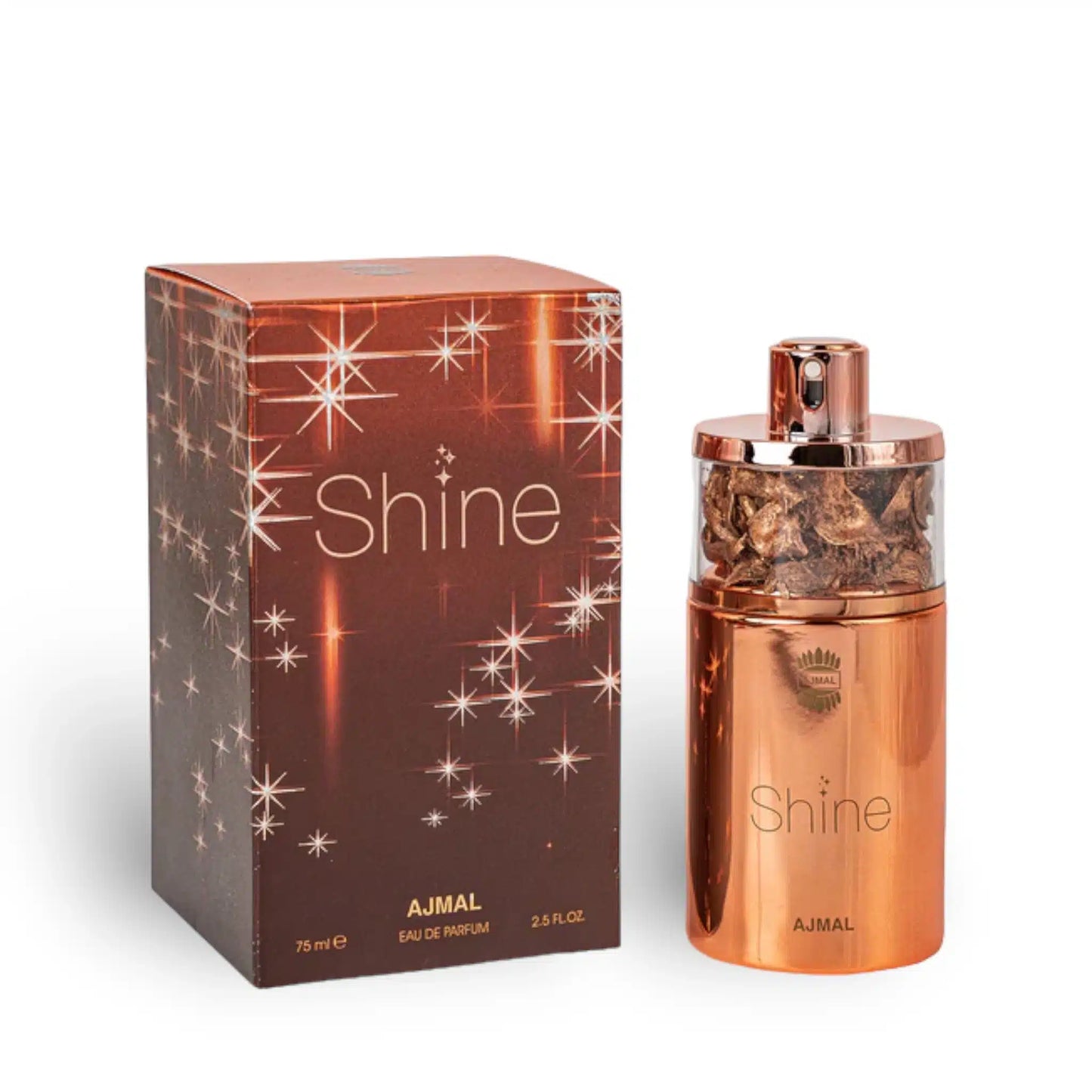 Shine 75ml Eau de Parfum by Ajmal fragrance packaging front view