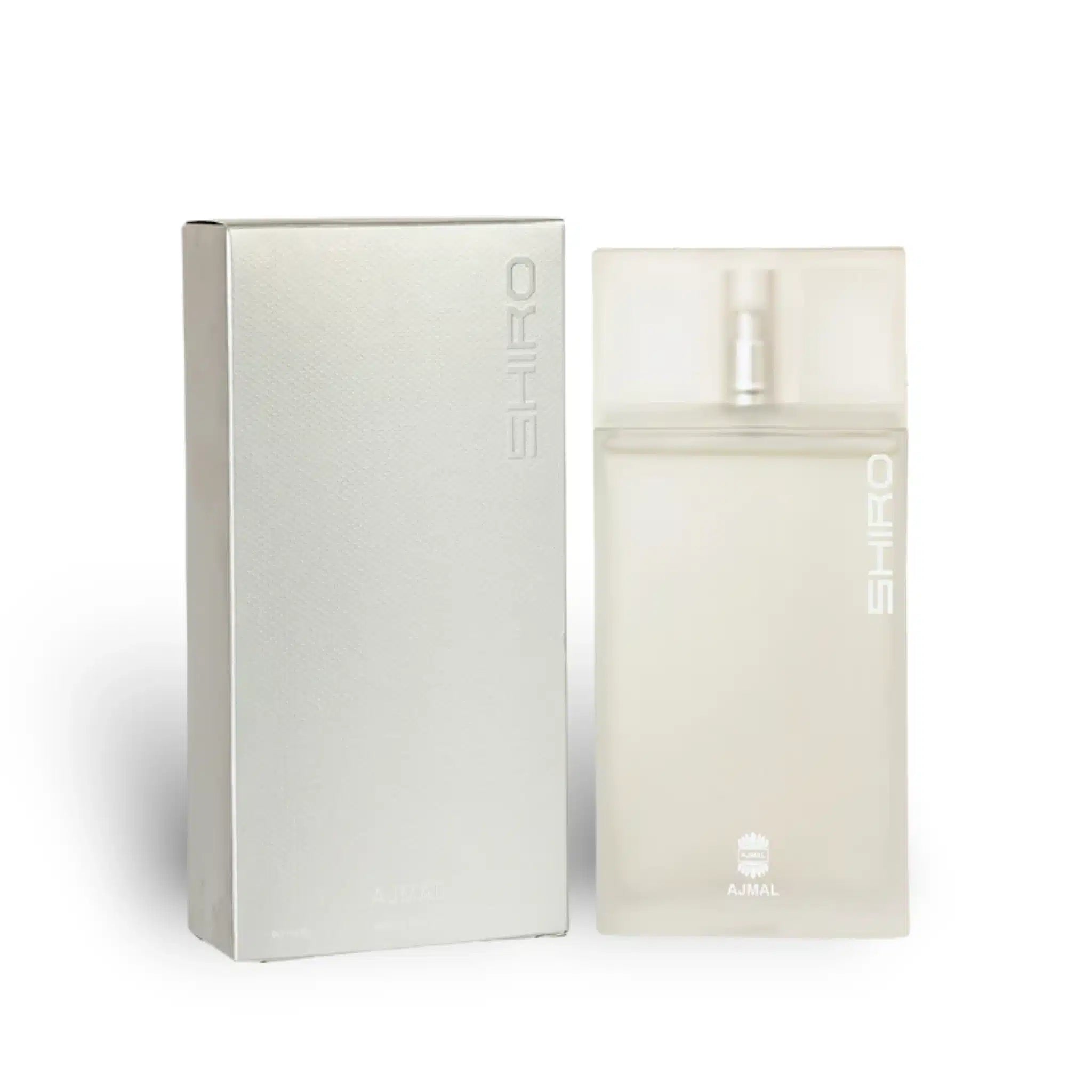 Shiro 90ml Eau de Parfum by Ajmal bottle and box