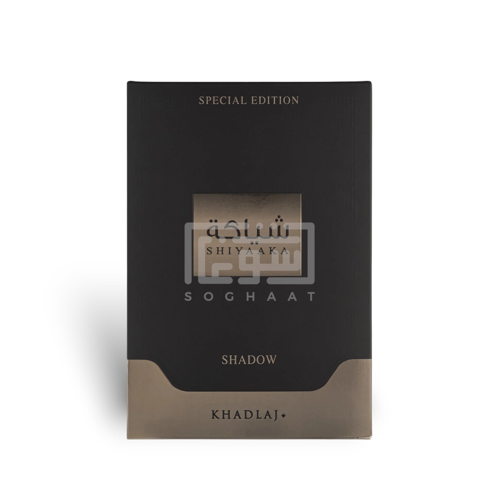 Shiyaaka Shadow Special Edition 100ml Eau de Parfum by Khadlaj bottle and box