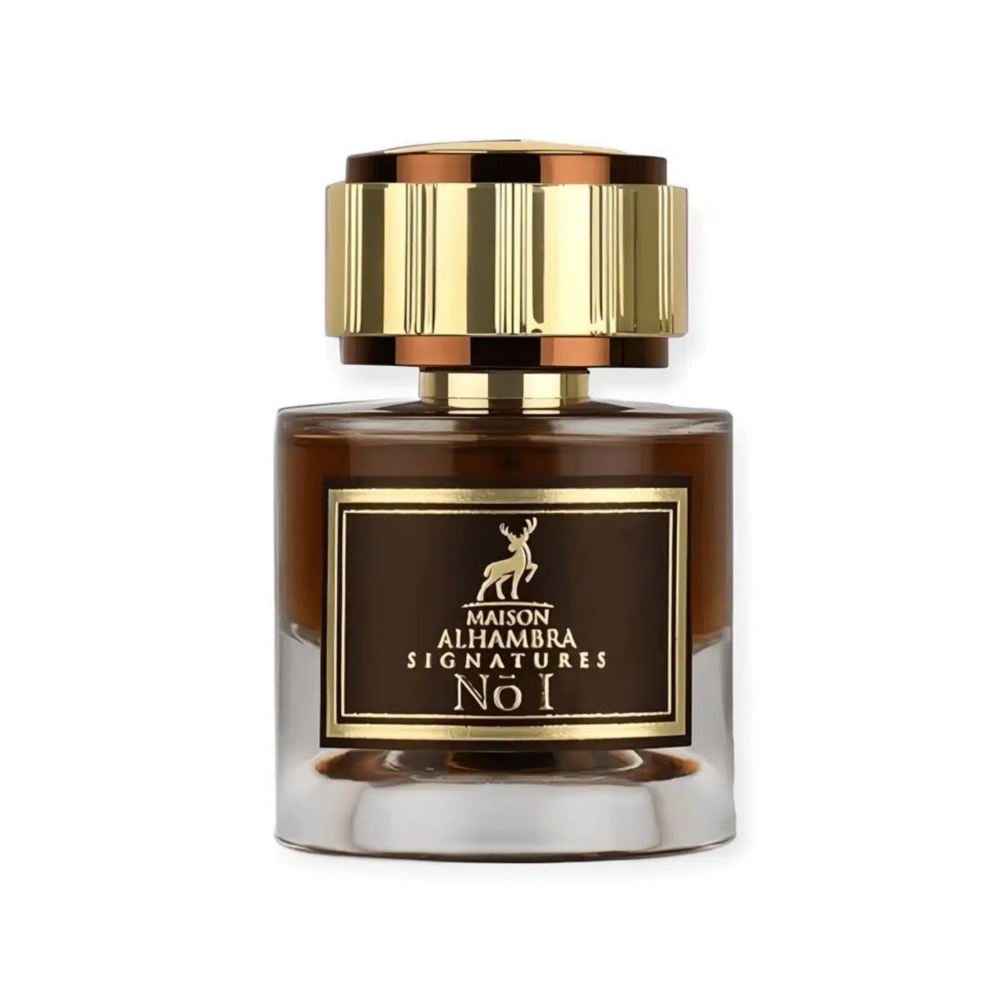 Signatures No. I 50ml Eau de Parfum by Maison Alhambra perfume bottle close up