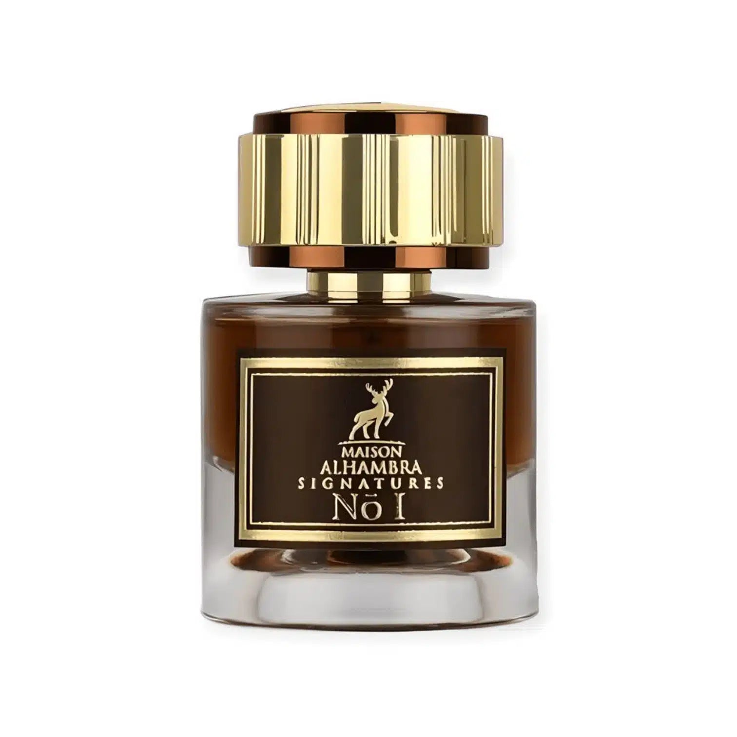 Signatures No. I 50ml Eau de Parfum by Maison Alhambra perfume bottle close up