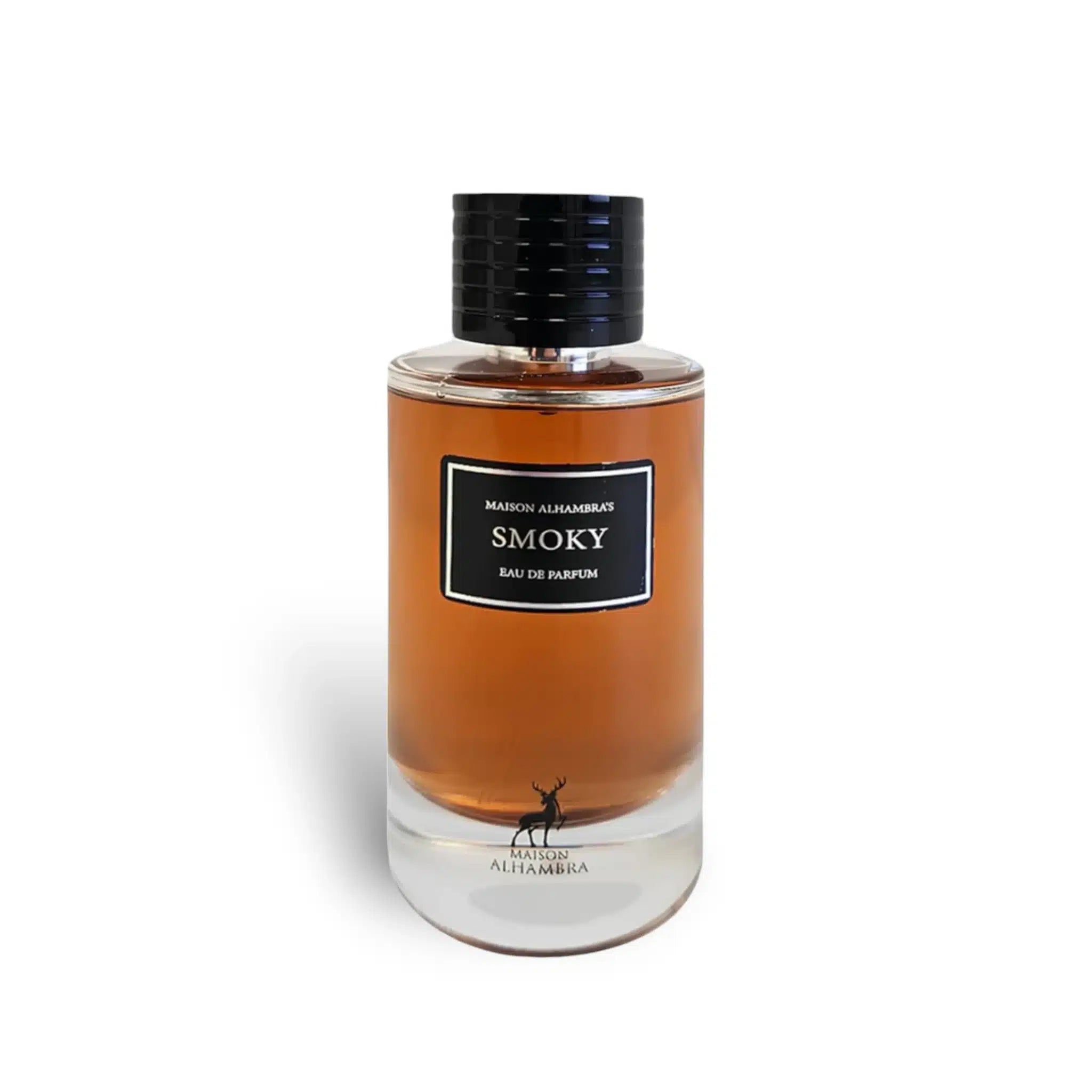 Smoky (Tabac) 100ml Eau de Parfum by Maison Alhambra fragrance packaging front view