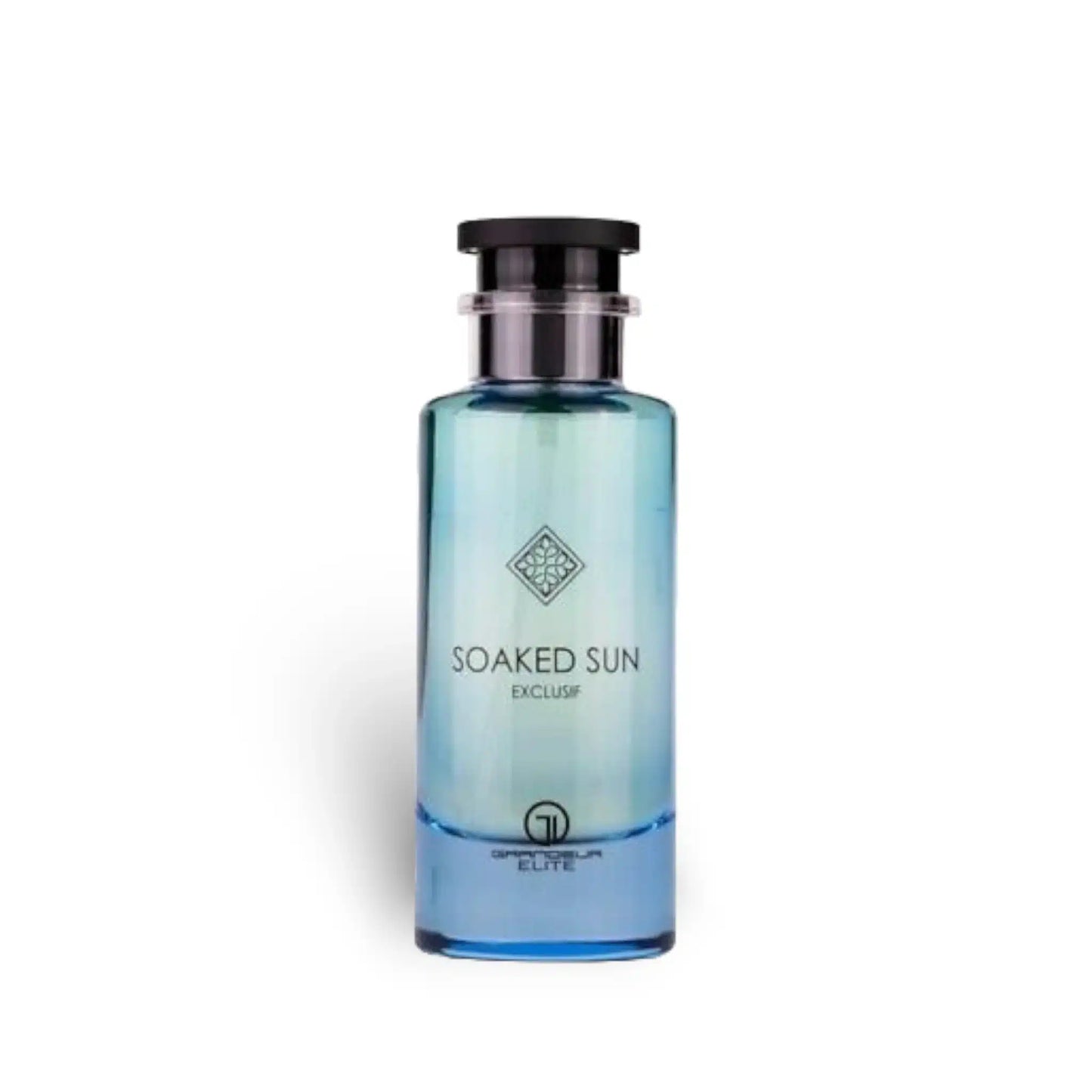 Soaked Sun Exclusif 100ml Eau de Parfum by Grandeur Elite fragrance packaging front view