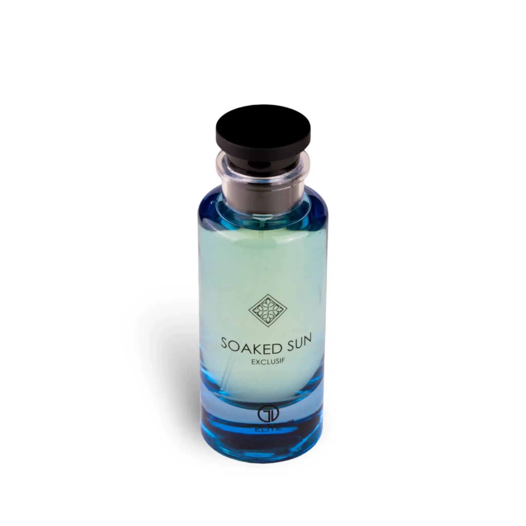 Soaked Sun Exclusif 100ml Eau de Parfum by Grandeur Elite bottle and box