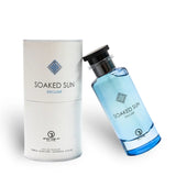 Soaked Sun Exclusif 100ml Eau de Parfum by Grandeur Elite perfume bottle close up