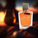 Special Oud 100ml Eau de Parfum by Tawakkal fragrance packaging front view