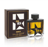 Star Men Nebula 100ml Eau de Parfum by Fragrance World bottle and box