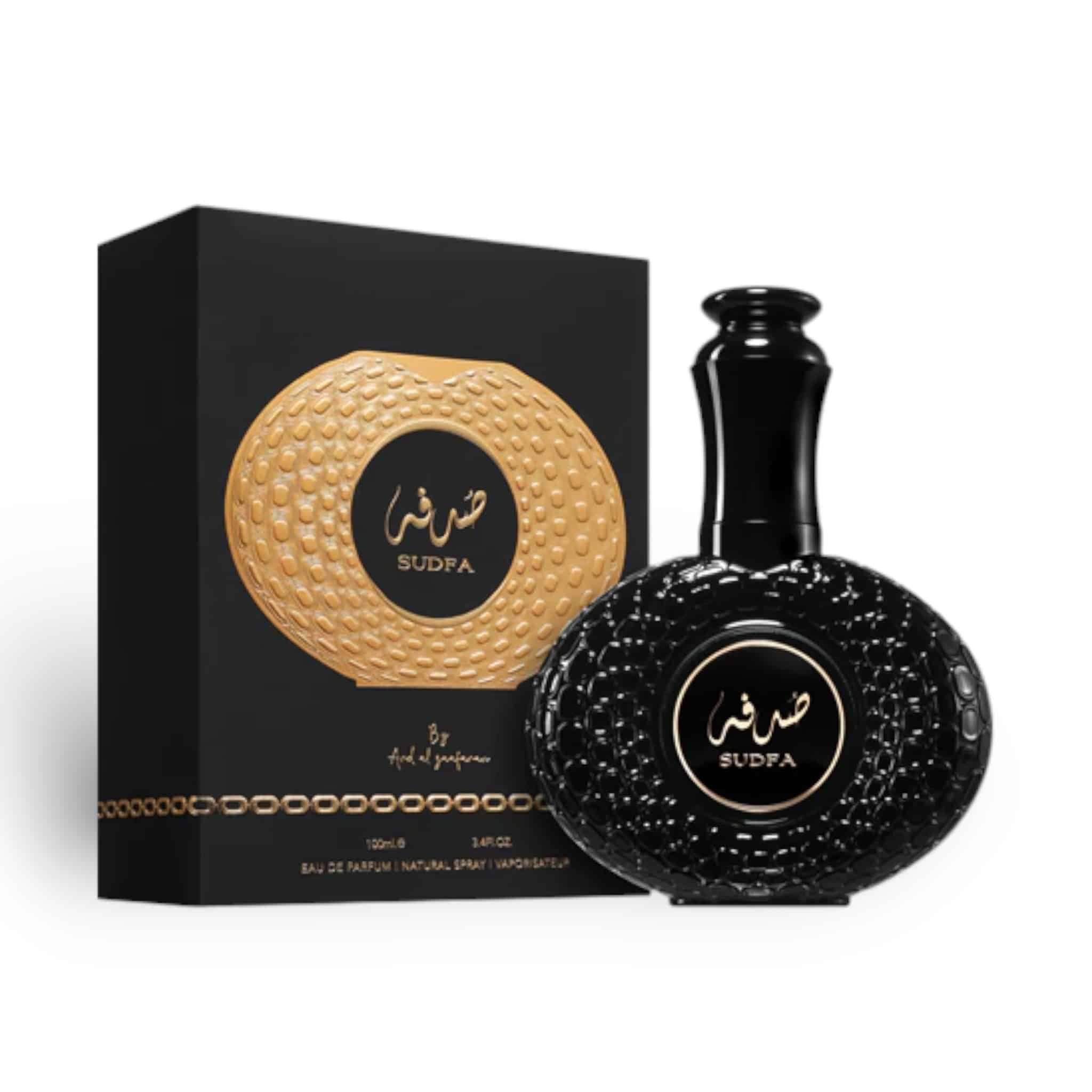 Sudfa 100ml Eau de Parfum by Ard Al Zaafaran bottle and box