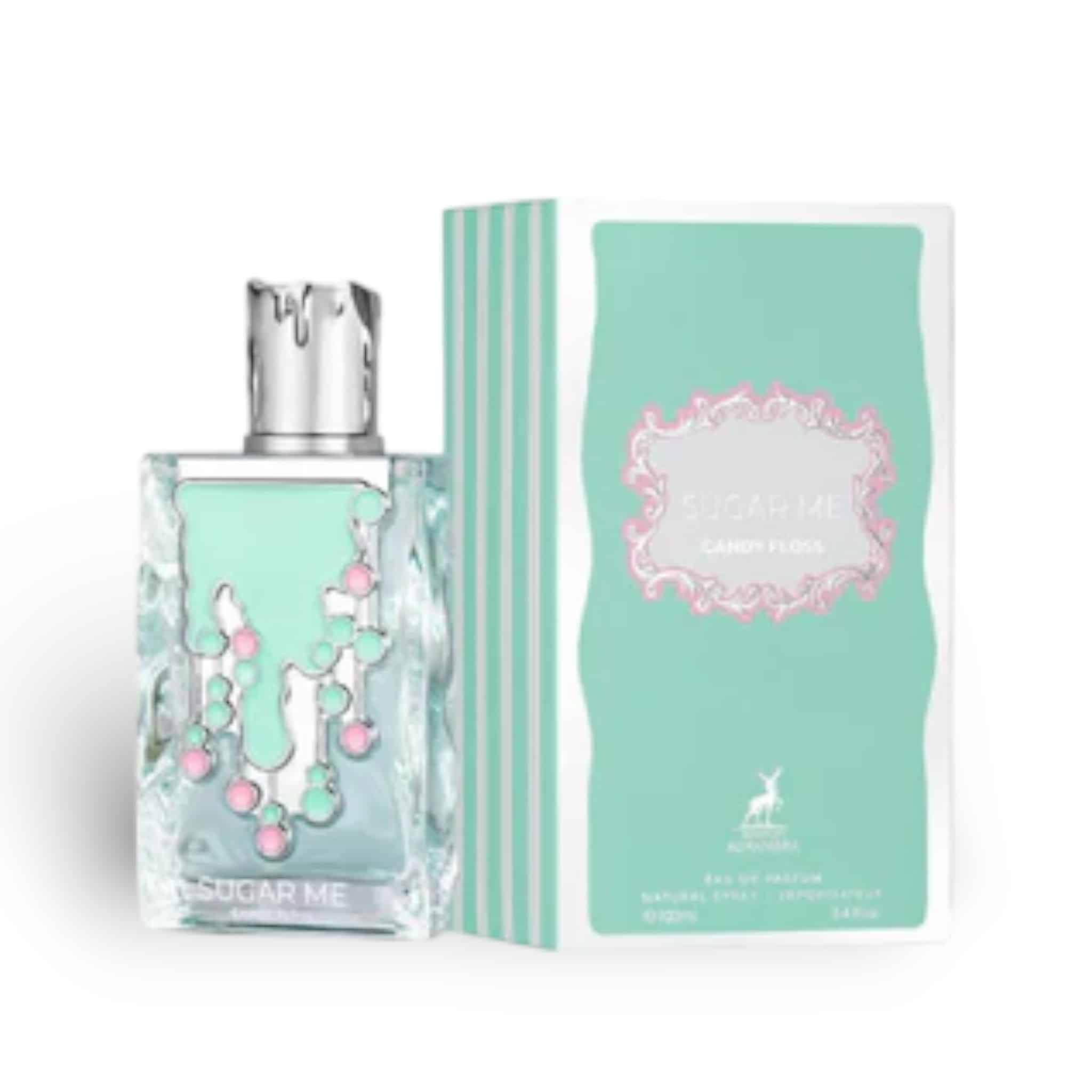 Sugar Me Candy Floss 100ml Eau de Parfum by Maison Alhambra bottle and box