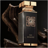 Sui Generis 100ml Eau de Parfum by Fragrance World perfume bottle close up
