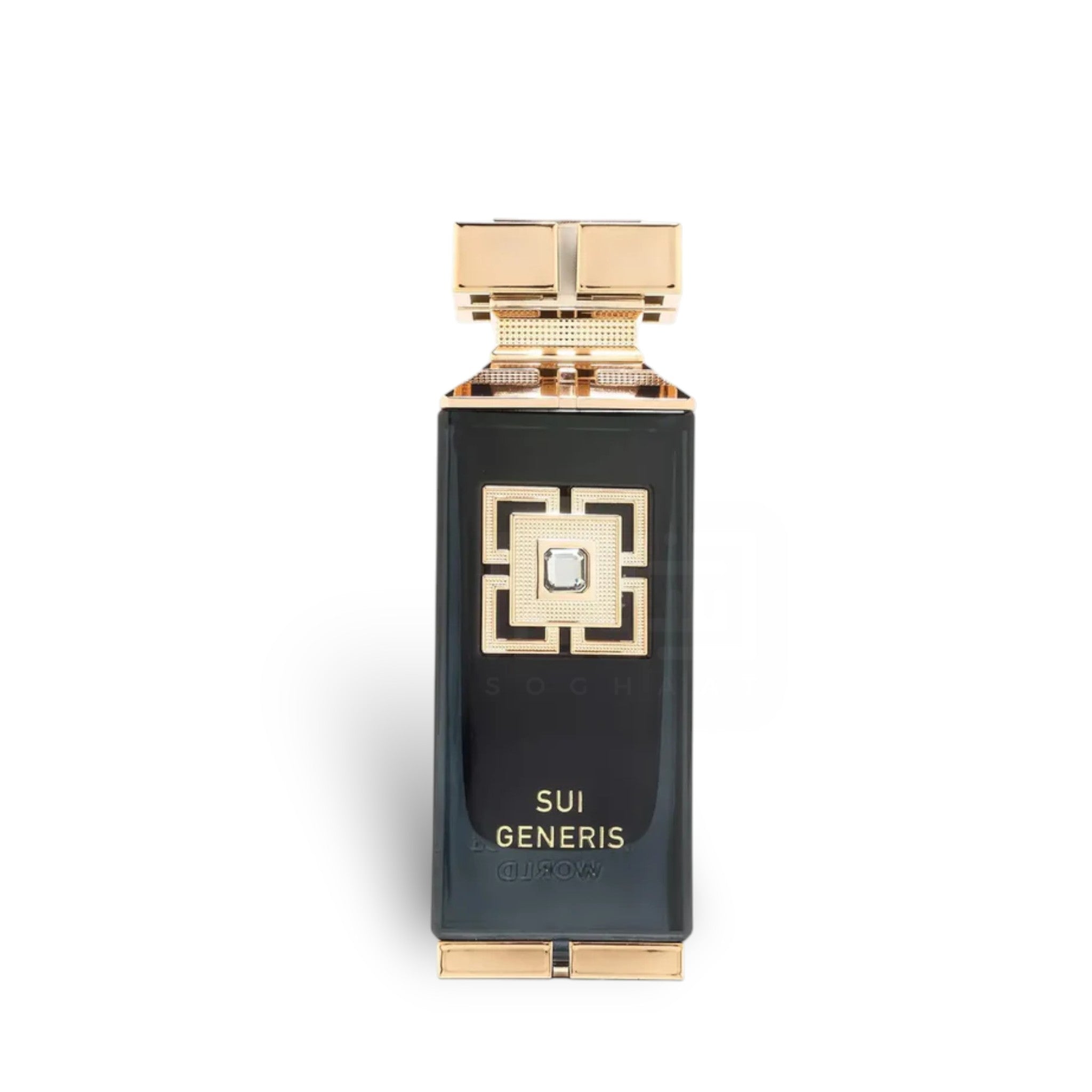 Sui Generis 100ml Eau de Parfum by Fragrance World fragrance packaging front view
