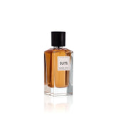 Suits 100ml Eau de Parfum by Fragrance World fragrance packaging front view