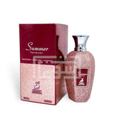 Summer Forever 100ml Eau de Parfum by Maison Alhambra perfume bottle close up