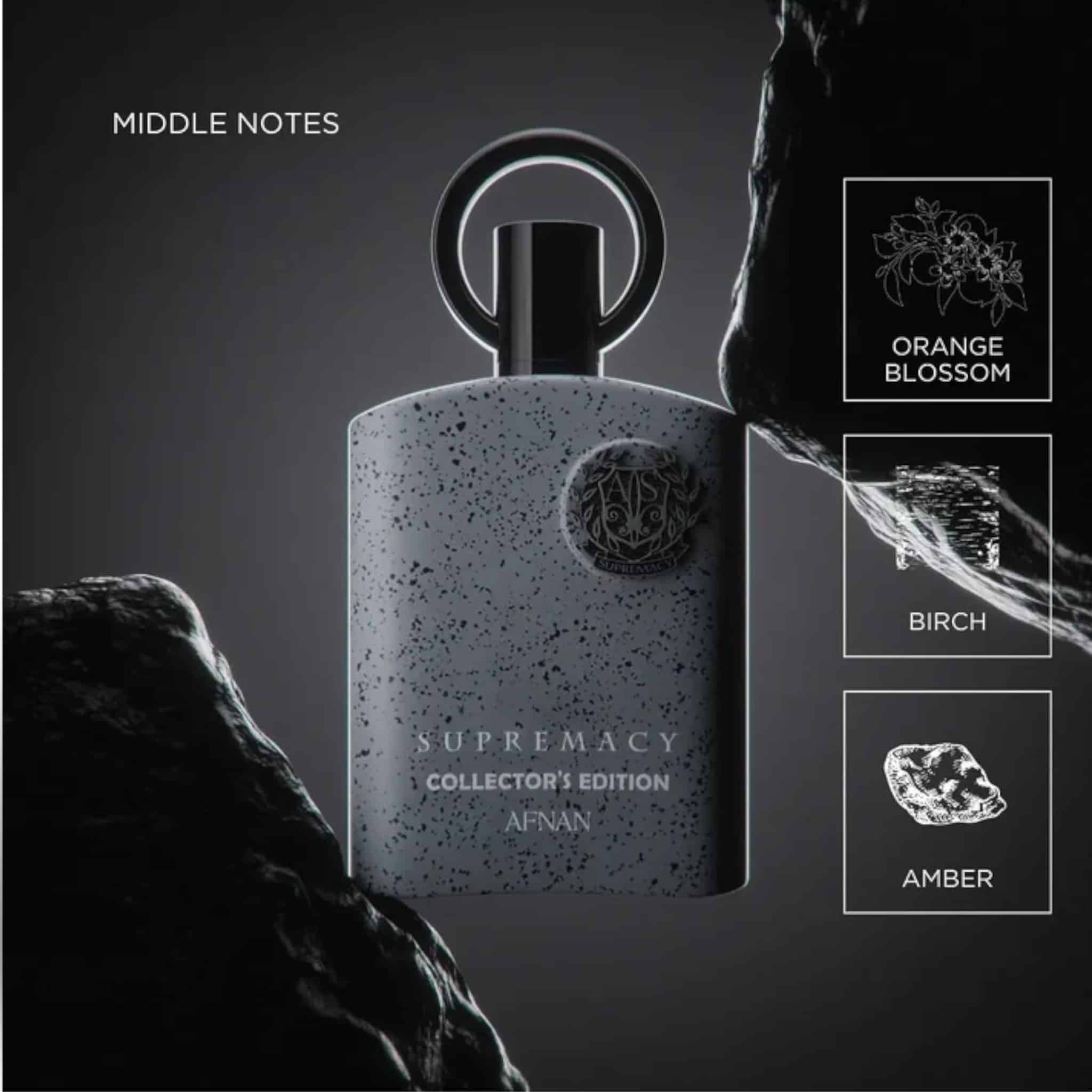 Supremacy Collector's Edition 100ml Eau de Parfum by Afnan fragrance packaging front view