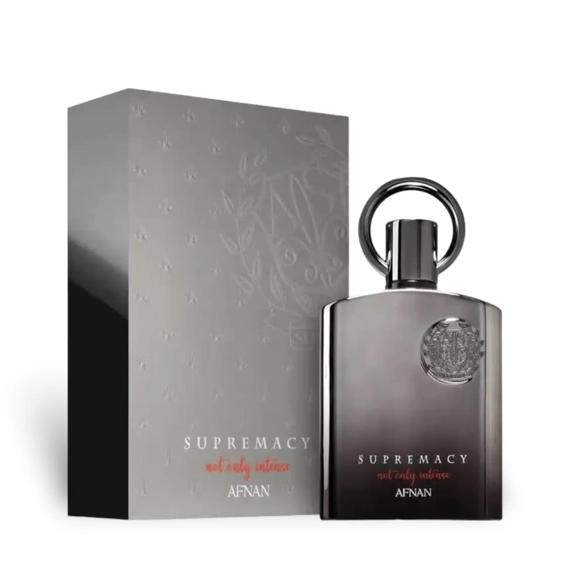 Supremacy Not Only Intense 100ml Eau de Parfum by Afnan bottle and box