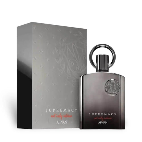 Supremacy Not Only Intense 100ml Eau de Parfum by Afnan bottle and box