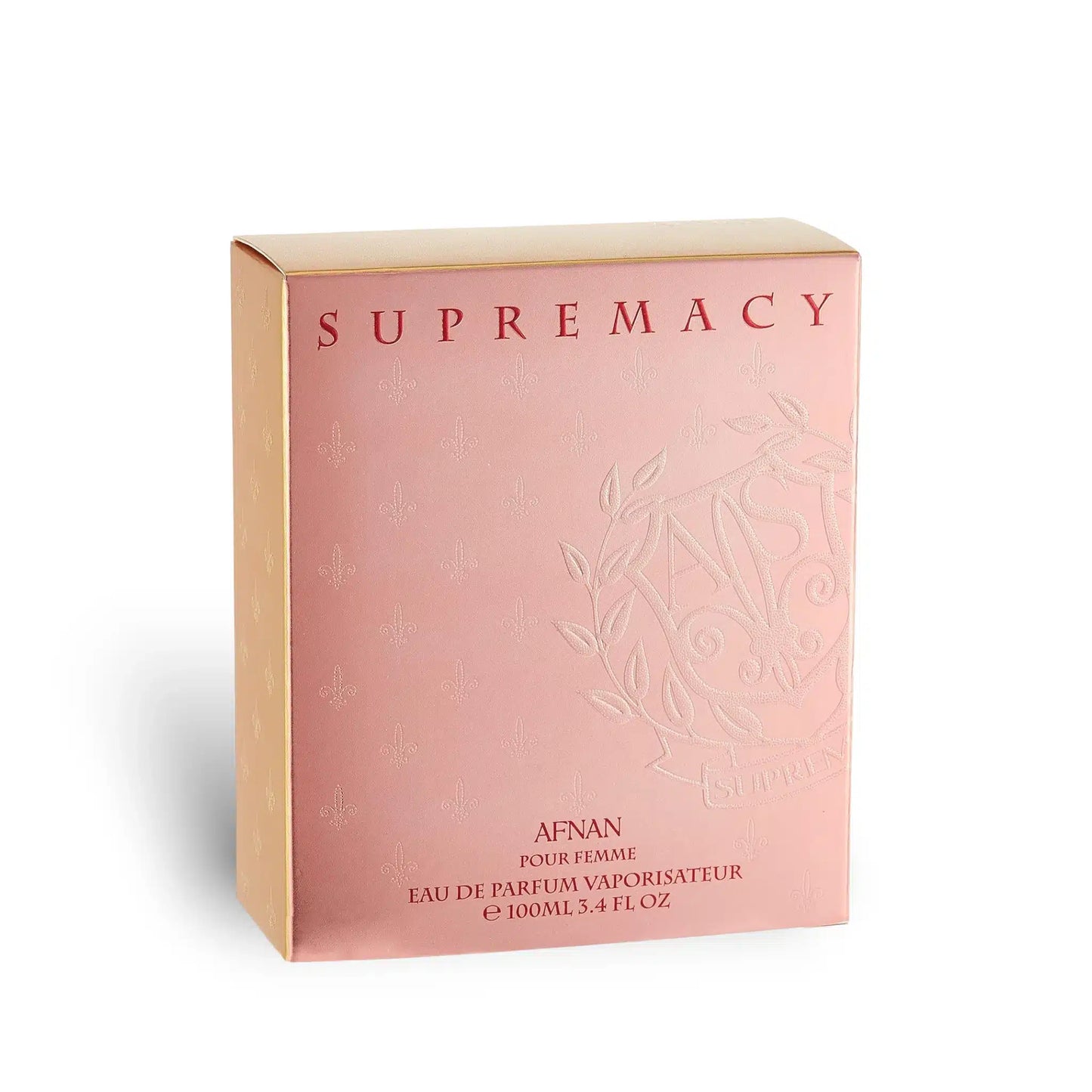 Supremacy Pink 100ml Eau de Parfum by Afnan perfume bottle close up