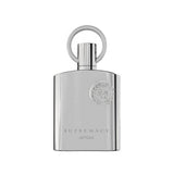 Supremacy Silver Pour Homme 100ml Eau de Parfum by Afnan fragrance packaging front view