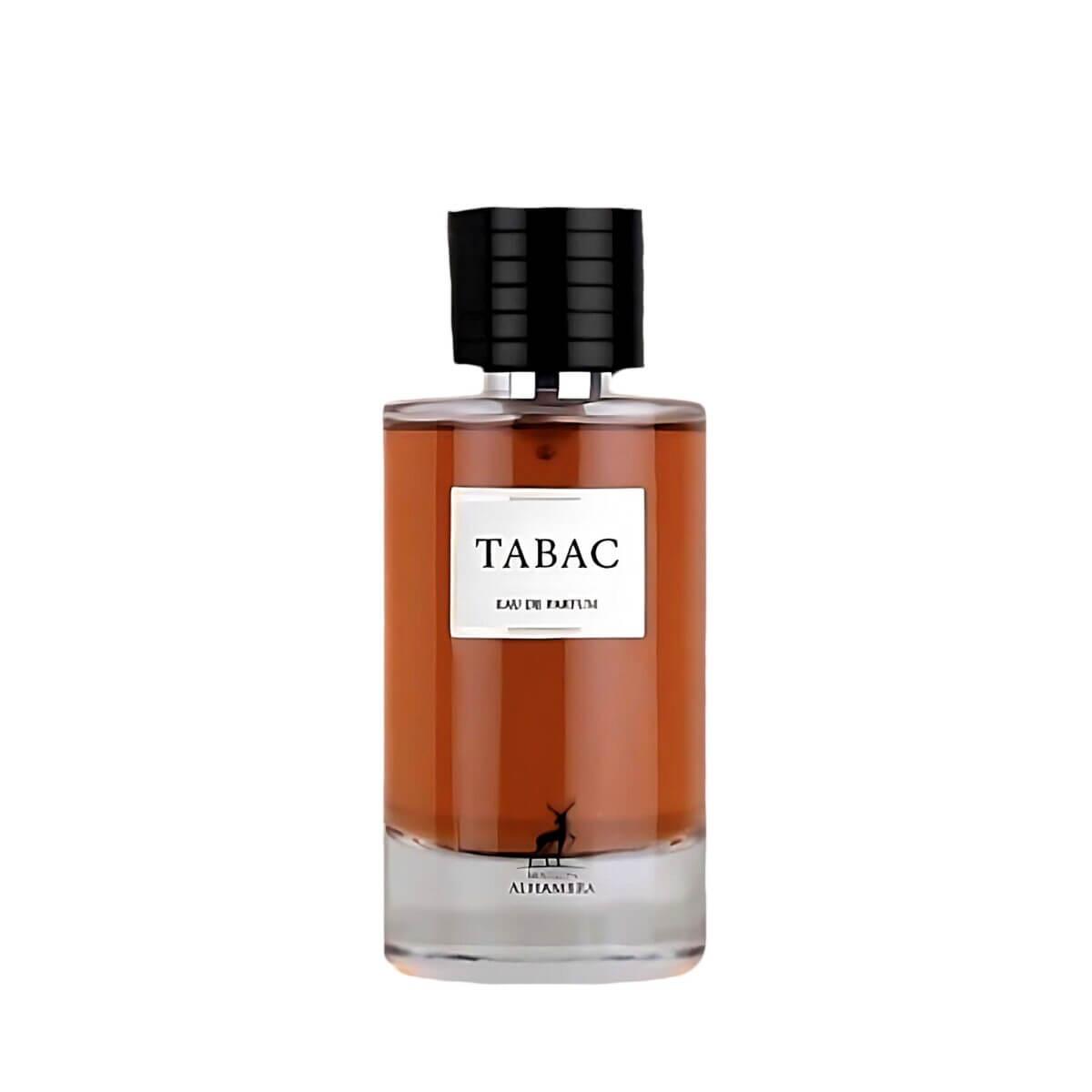 Smoky (Tabac) 100ml Eau de Parfum by Maison Alhambra perfume bottle close up