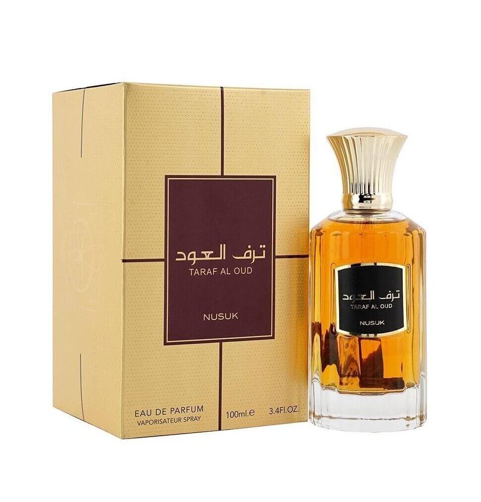Taraf Al Oud 100ml Eau de Parfum by Nusuk fragrance bottle