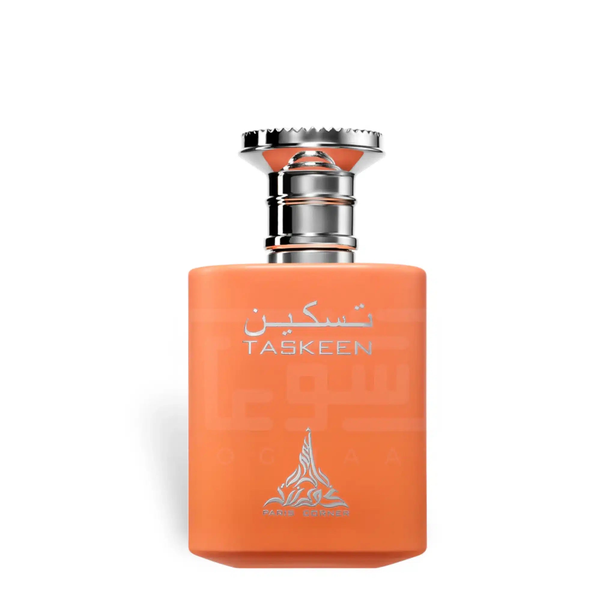 Taskeen 100ml Eau de Parfum by Paris Corner fragrance packaging front view