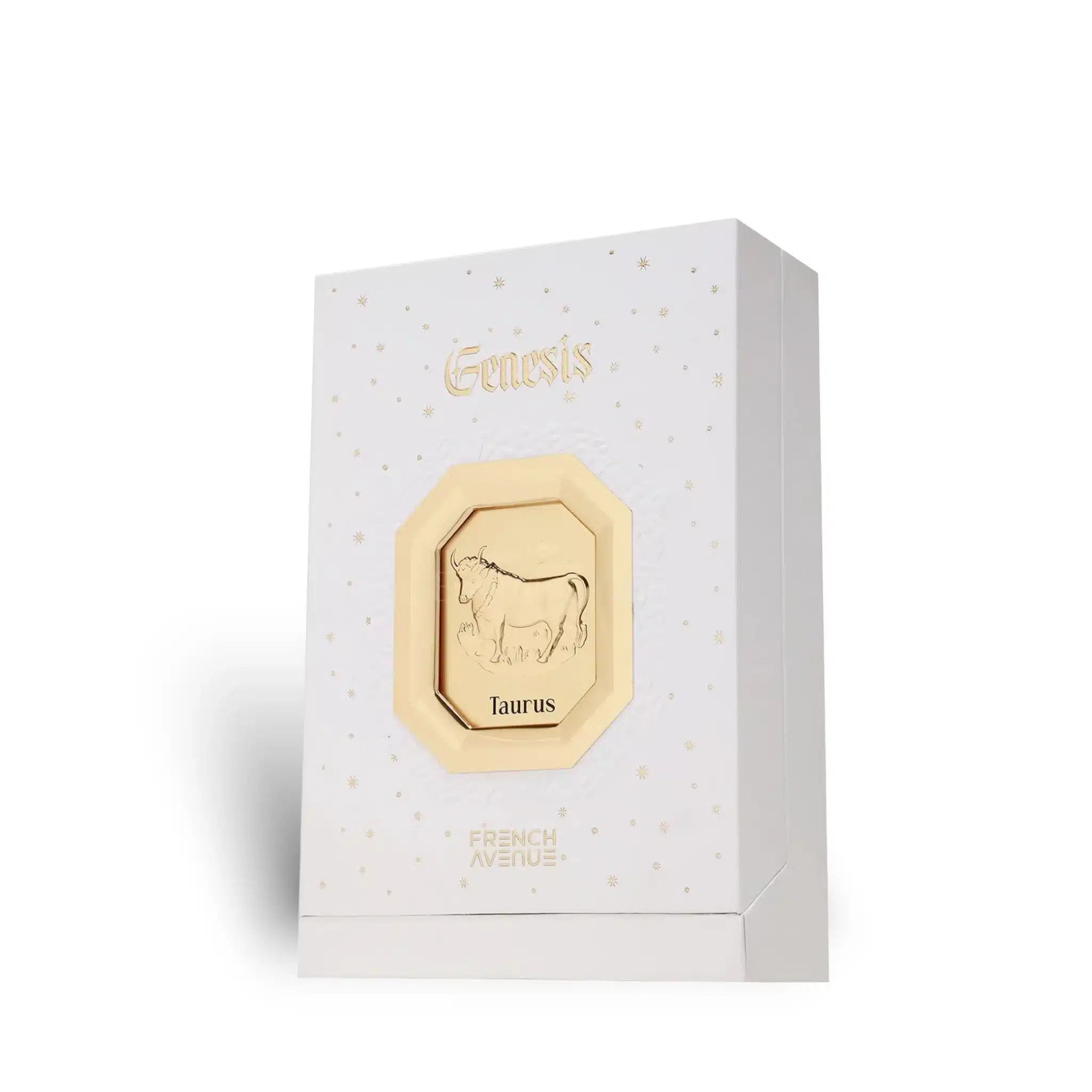 Taurus (Genesis Collection) 90ml Eau de Parfum by French Avenue bottle and box