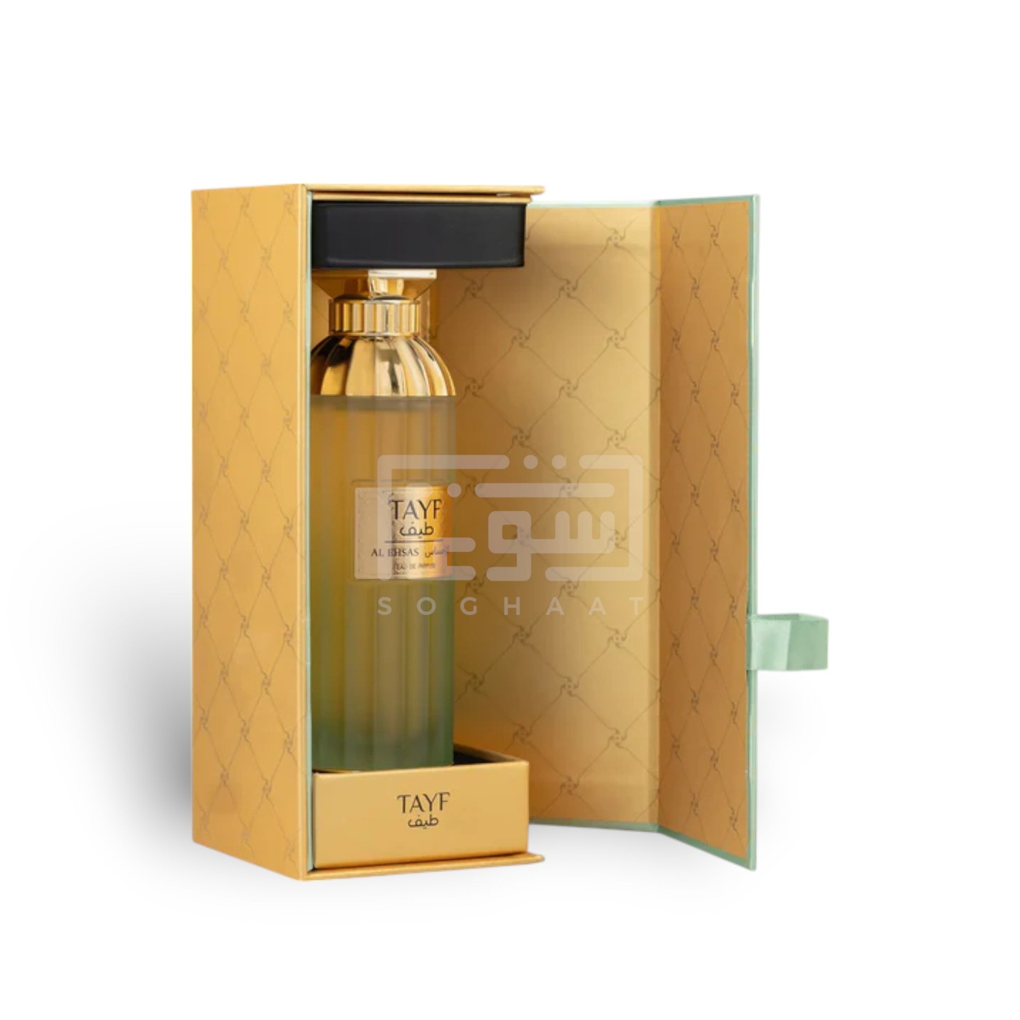 Tayf Al Ehsas 150ml Eau de Parfum by Risala perfume bottle close up
