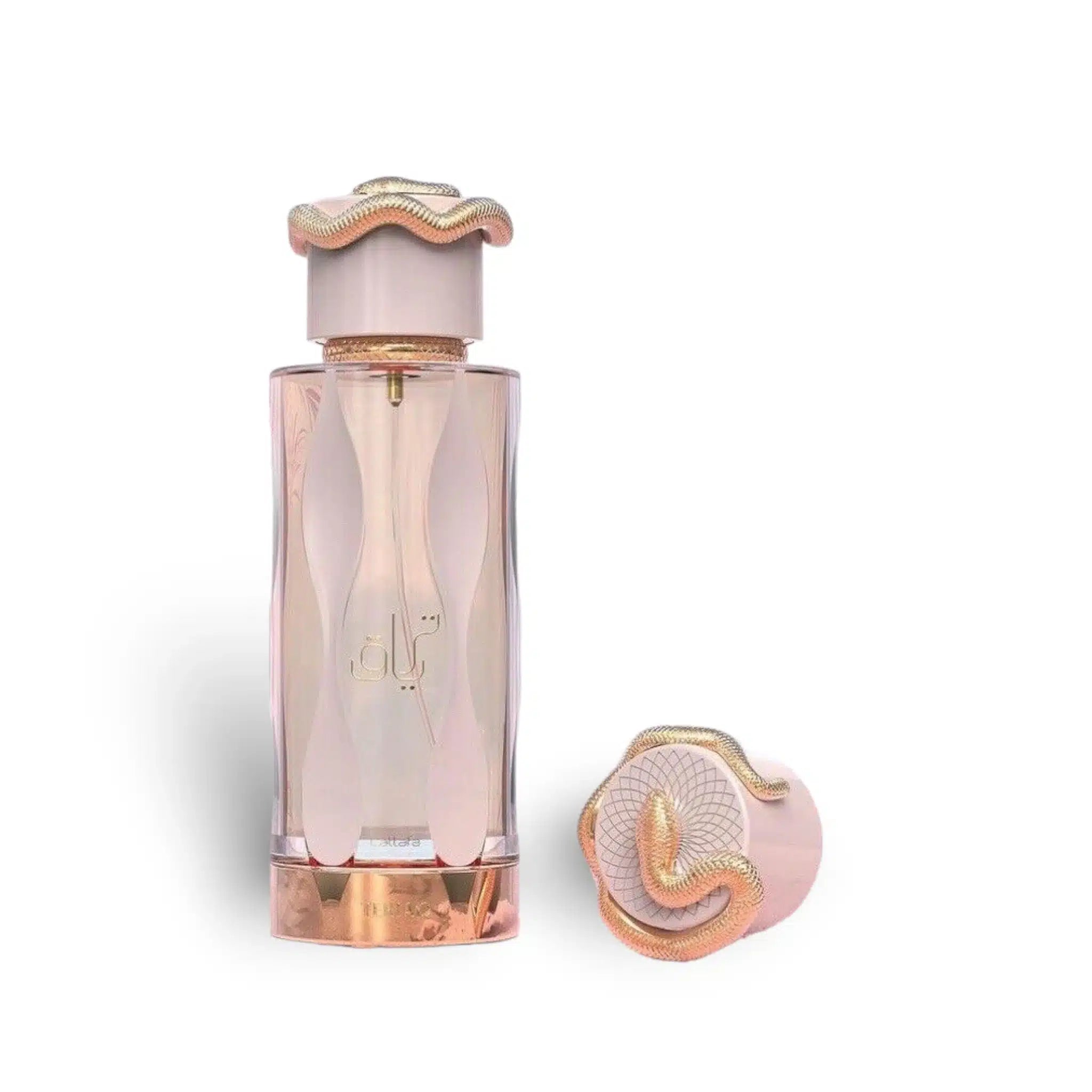Teriaq 100ml Eau de Parfum by Lattafa perfume bottle close up