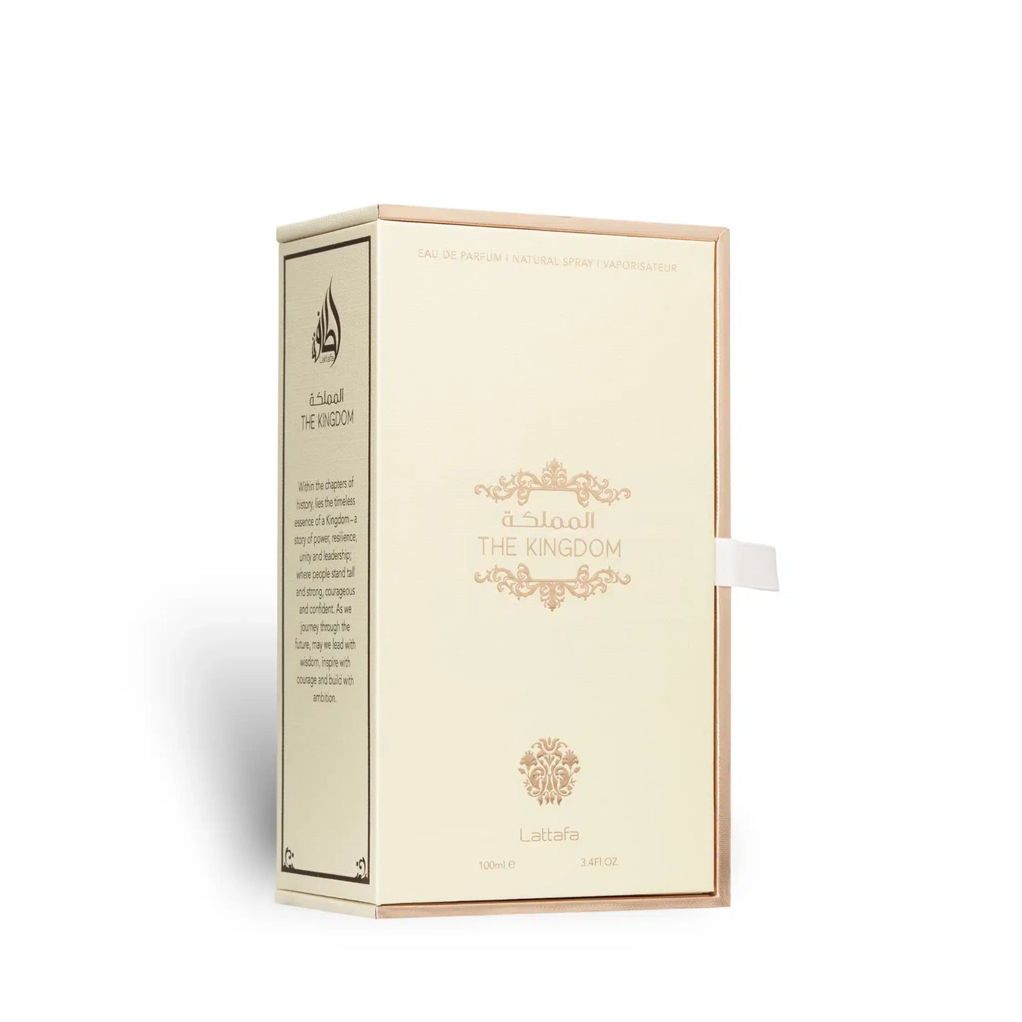 The Kingdom For Women 100ml Eau de Parfum by Lattafa Arabian women’s perfume product image.