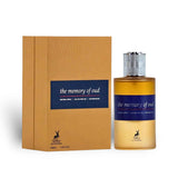 The Memory Of Oud 100ml Eau de Parfum by Maison Alhambra bottle and box