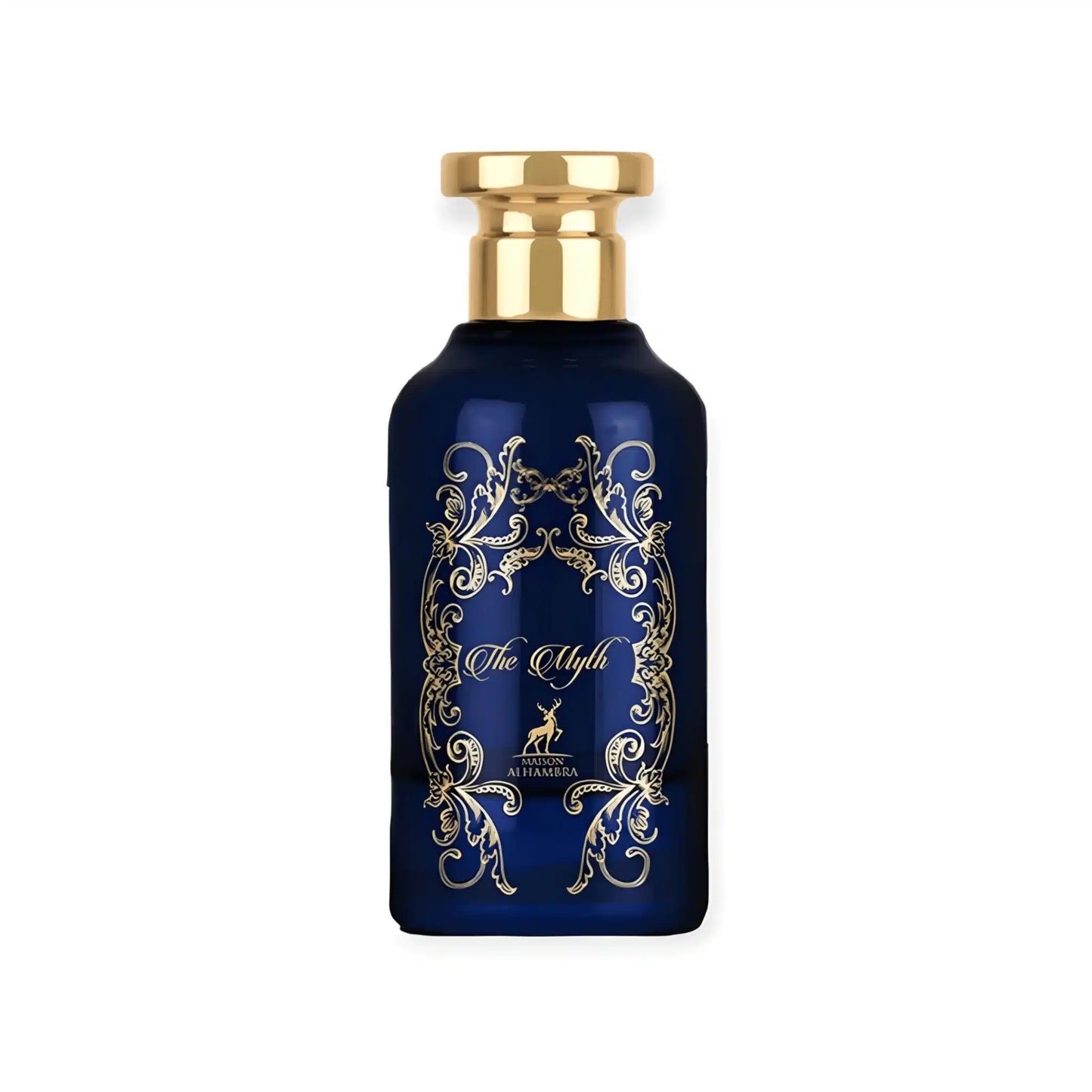 The Myth 100ml Eau de Parfum by Maison Alhambra fragrance packaging front view