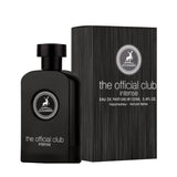 The Official Club Intense 100ml Eau de Parfum by Maison Alhambra bottle and box