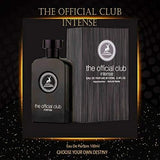 The Official Club Intense 100ml Eau de Parfum by Maison Alhambra perfume bottle close up