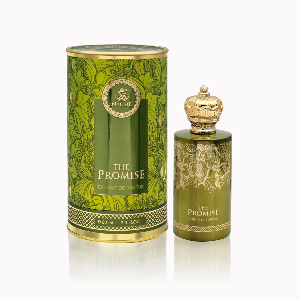 The Promise 60ml Extrait de Parfum by French Avenue bottle and box