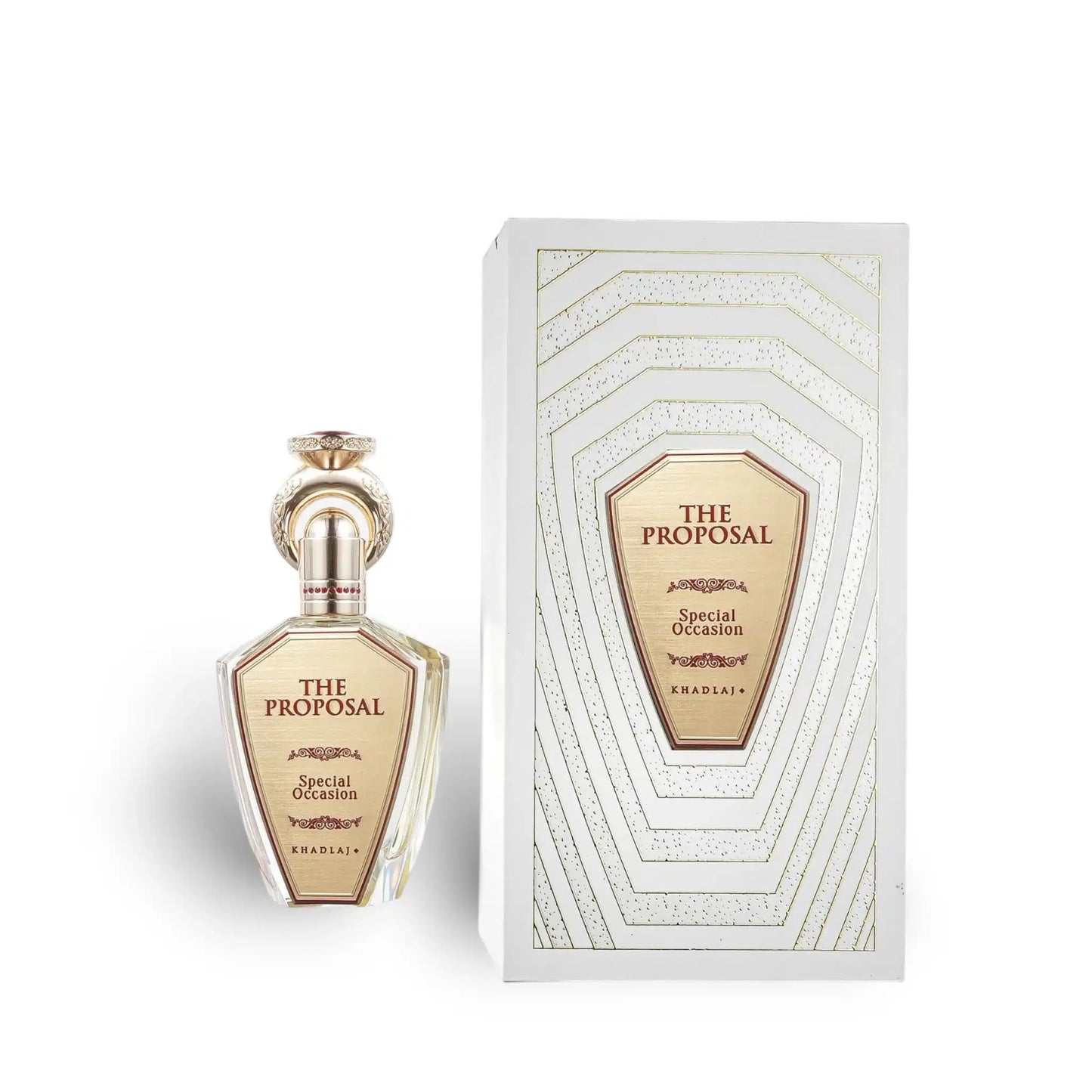 The Proposal Special Occasion 100ml Eau de Parfum by Khadlaj bottle and box