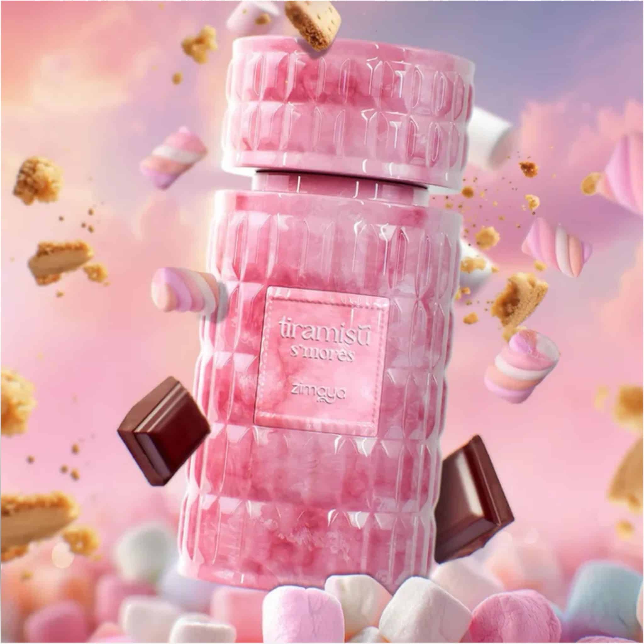 Tiramisu S'mores 100ml Eau de Parfum by Zimaya fragrance bottle