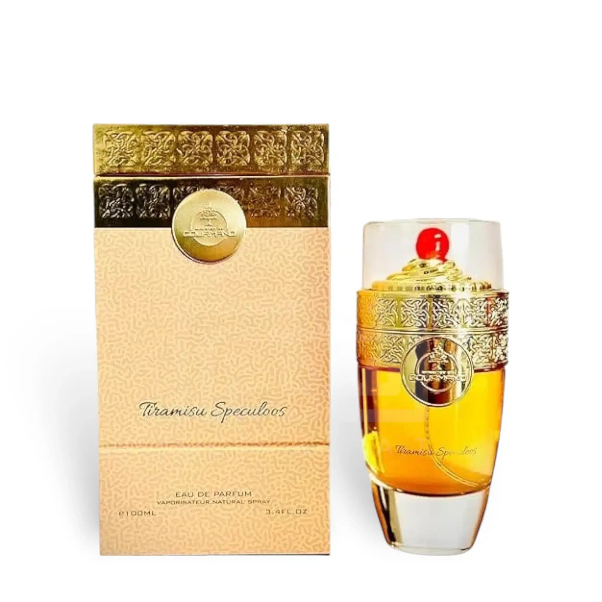 Tiramisu Speculoos 100ml Eau de Parfum by Paris Corner bottle and box