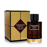 Tobacco Myth 100ml Eau de Parfum by Fragrance World bottle and box