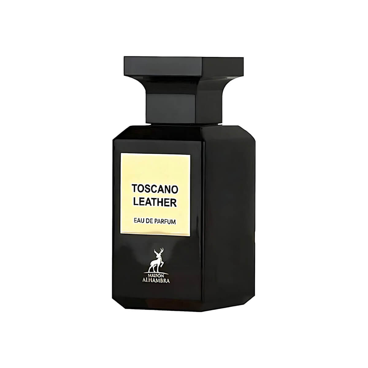 Smoky Touch (Toscano Leather) 80ml Eau de Parfum by Maison Alhambra fragrance packaging front view