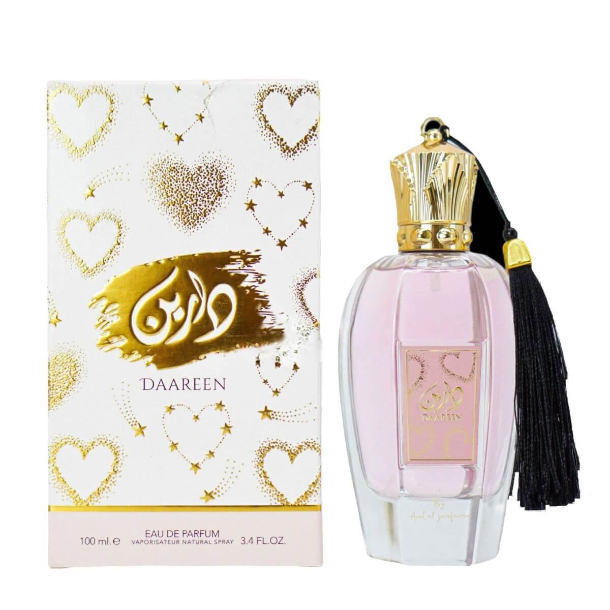 Daareen 100ml Eau de Parfum by Ard Al Zaafaran bottle and box