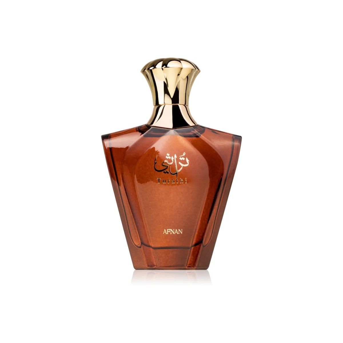 Turathi Brown 90ml Eau de Parfum by Afnan fragrance packaging front view
